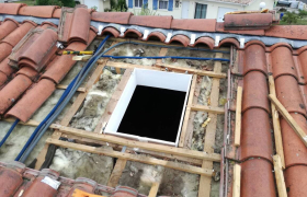 Installation de velux